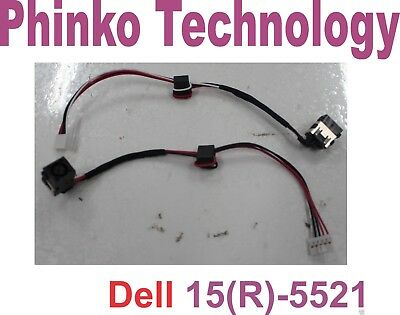 NEW DC POWER JACK And CABLE for Dell Inspiron 15R-5521 15R-3521 17R-5721