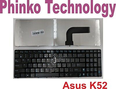 Keyboard for ASUS A53E A53S A53BR A54C A54H A54L K52F K52J K52JK K52JR black