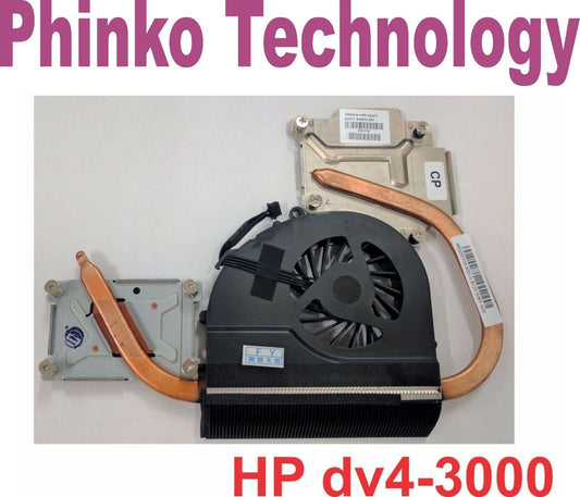 New Cpu Cooling Fan + Heat sink for HP Pavilion DV4-3000 Series 644515-001