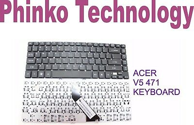 New Acer Aspire V5 V5-431 V5-471 US  Ultrabook Keyboard WITHOUT FRAME