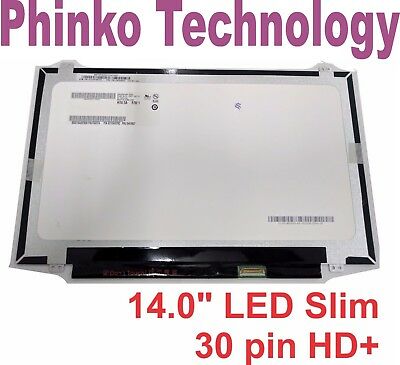 NEW 14.0 LED Slim LED Screen B140RTN03.0 B14ORTNO3.O HD+ 1600*900 30 pin