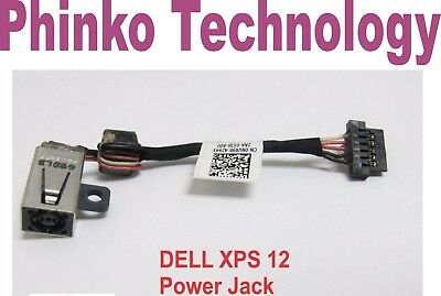 DELL XPS 12 9Q23 9Q33 NVR98 Power jack