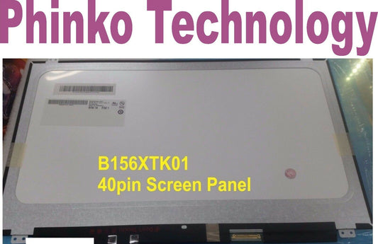 NEW Screen Panel For B156XTK01 B156XTK01.0 40pin Screen GLOSSY