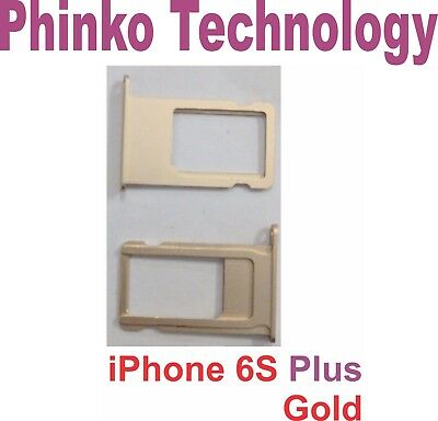 NEW iPhone 6S Plus 6S+ Nano SIM Card Tray Replacement Gold