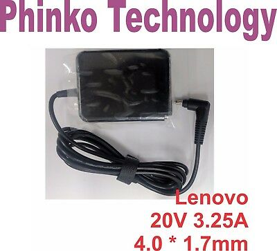 65W 20V-3.25A Power AC Adapter Charger for Lenovo Ideapad 510-15isk