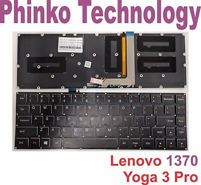 NEW Keyboard for Lenovo Yoga 3 Pro 13 1370 Ultrabook US with Backlight