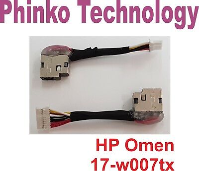 NEW DC Power Jack For HP Omen 17-W007TX Gaming Laptop Notebook