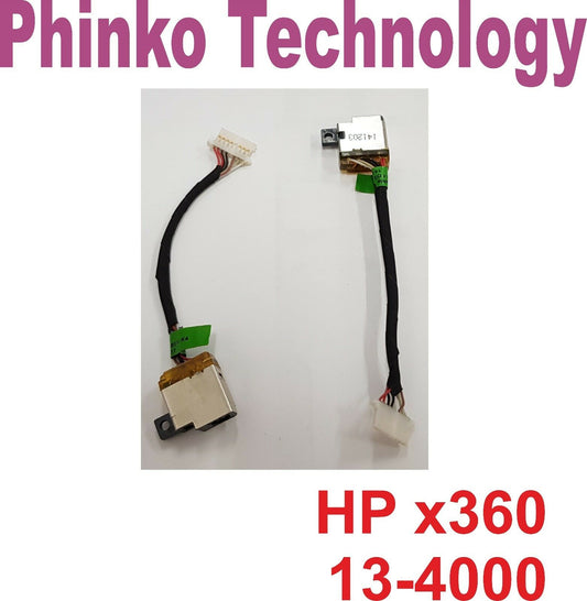 NEW DC Power Jack Hardness cable For HP Spectre X360 13-4000