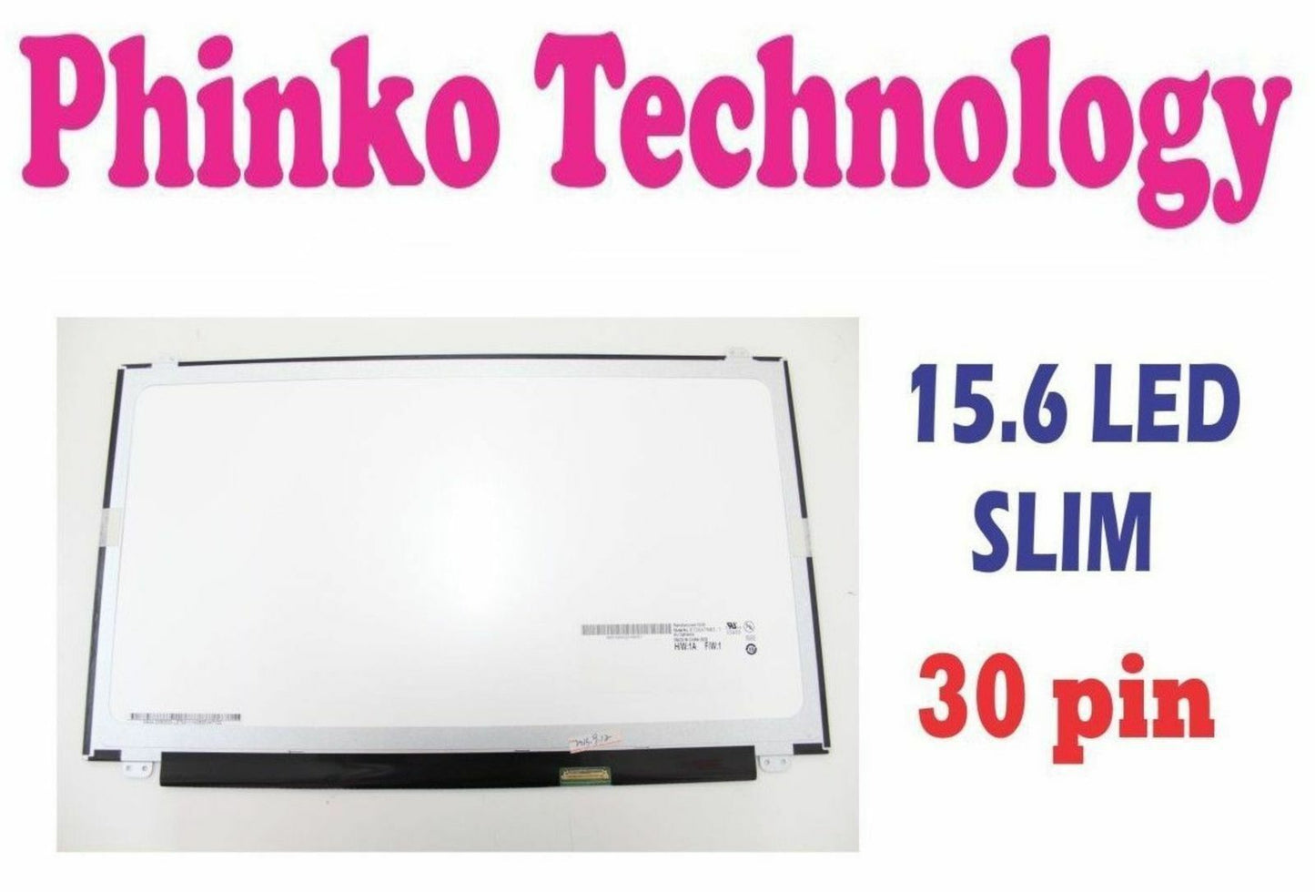 15.6" Slim HD EDP LED Screen 30 Pin NT156WHM-N42
