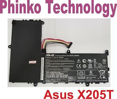 Orignal Laptop Battery for Asus EeeBook X205T X205TA X205TA-BING-FD015B C21N1414