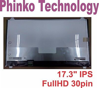17.3" 1920x1080 IPS Matte LCD LED Screen Compatible LP173WF4-SP F2 SP D1