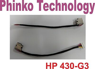 DC JACK PORT WITH CABLE FOR HP ProBook 430 440 450 455 470 G3 G4