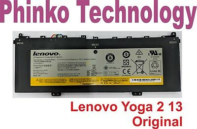 Genuine Original Battery for Lenovo IdealPad Yoga 2 13 L13M6P71 11.4V 50Wh