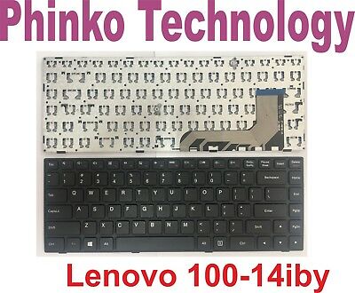 NEW Keyboard for Lenovo Ideapad 100-14IBY 100-14 80MH Black