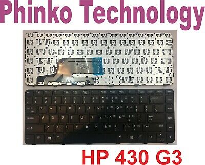 NEW Keyboard for HP Probook 430 G3 G4 with Frame