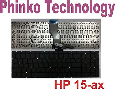 NEW Keyboard for HP Pavilion 15-ax 15-an 17-w Series with Backlit Red Colour