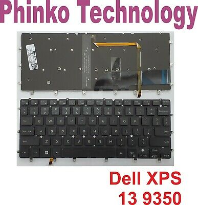 NEW Keyboard For DELL XPS 13 9343 9350 13-9343 13-9350 9360 P54G with Backlit