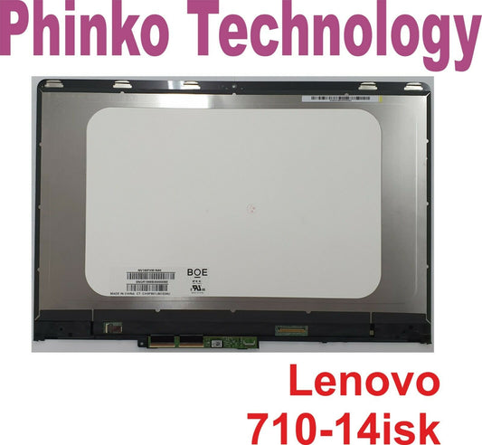 Touch Assembly Screen Digitizer For Lenovo Yoga 710-14ISK 80TY 710-14 Series FHD