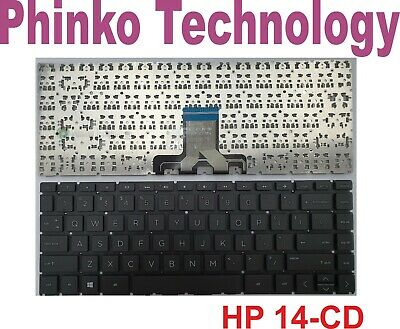 NEW Keyboard for HP Pavilion X360 14-cd Series Black
