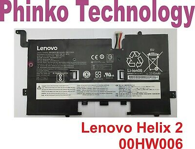 Original Battery for Lenovo Thinkpad Helix 2 Laptop 00HW006 00HW007 27Wh