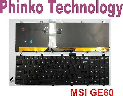 BRAND NEW Keyboard for MSI GE60 GE70 GT60 GT70 Gaming Laptop Backlit