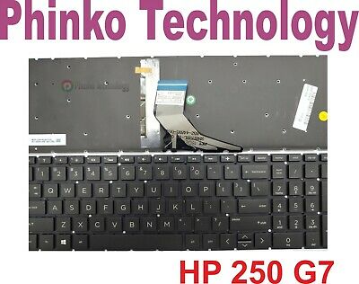 NEW Keyboard for HP 250 G7 255 G7 256 G7 Series Laptop Backlit