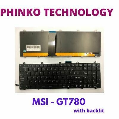 BRAND NEW Keyboard with Backlit for MSI GT60 GT70 GT780 GT783 GX780