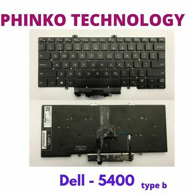 Original FOR Dell Latitude 5400 Laptop Keyboard US with backlit + Trackpoint