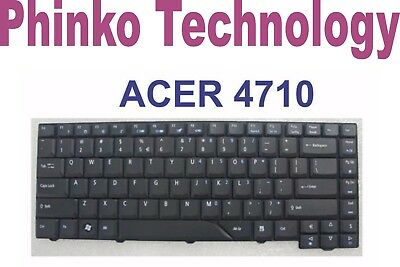 Keyboard- Acer Aspire 4210 4220 4530 4710 4720 5220 5910 5930 6920 Matte Black