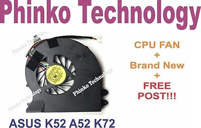 ASUS K52 A52 K72 G72 Cpu Cooling Fan