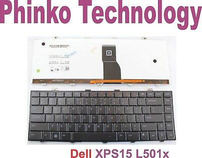 USED Keyboard for Dell XPS L401X L501X 09w3p6 Laptop Black with Backlit