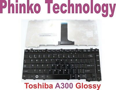 Brand New Toshiba Satellite Pro A300,M300,L300,Tecra M10 Keyboard Glossy Black