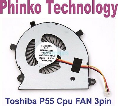 New for Toshiba Satellite Radius P55W-B P50W-B CPU Cooling fan