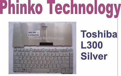NEW Keyboard for Toshiba Satellite A300 L300 M300 Silver US layout
