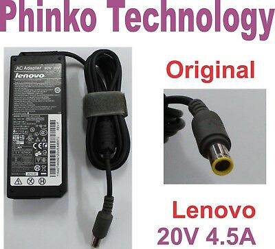 NEW Original Power Adapter Charger for Lenovo 90W 20V 4.5A Big Plug 8.0*5.5mm