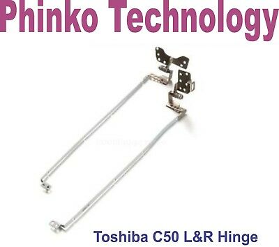 BRAND NEW Hinges for Toshiba C50 Laptop Silver