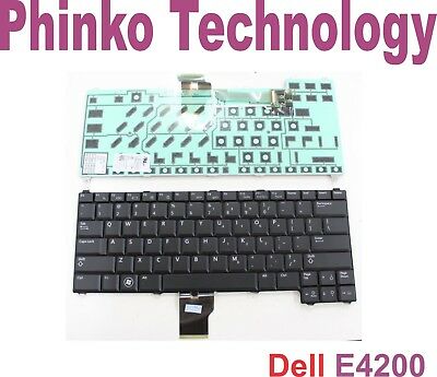 NEW Keyboard for Dell Latitude E4200 Laptop US Teclado Black