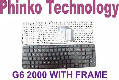 new Keyboard with frame for HP Pavilion g6-2000 series Laptop Black US layout