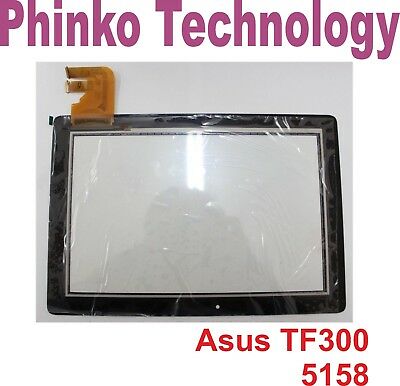 Black Glass Touch Screen Digitizer for ASUS TF300 TF300T 5158N FPC-1 NO FRAME