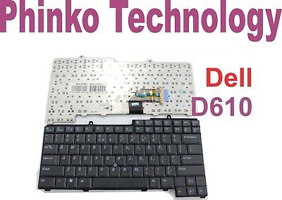 Keyboard for Dell Latitude D610 D810 Inspiron 610M Black US Layout