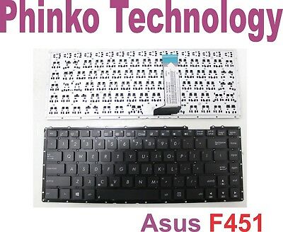 NEW Keyboard For Asus F451 F451C F451CA F451M F451MA F451MAV US Teclado Black