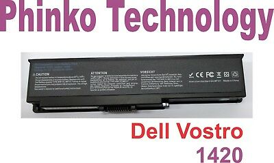 NEW 6 Cell Battery Dell Inspiron 1420 Vostro 1400