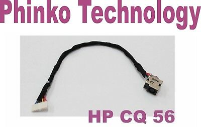 HP Compaq Presario CQ56-110 CQ56-112 Laptop DC Power Jack Cable 602743-001