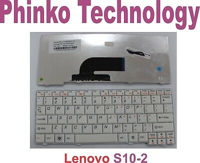 *Brand New* Keyboard for Lenovo IdeaPad S10-2 S10-3C S11 White