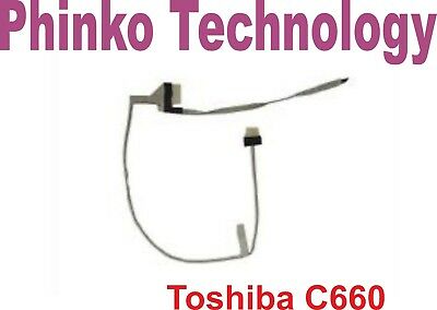 Laptop 15.6" LED LVDS Screen Cable TOSHIBA SATELLITE C660 C660D C665 P750