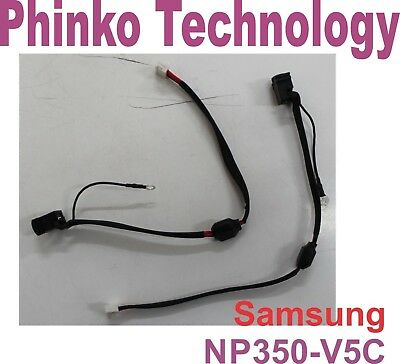 NEW DC Power Jack For Samsung NP350V5C NP350V NP350 with Hardness Cable