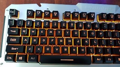 New Cheap Backlit Orange Gaming Keyboard + Mouse + Mouse pad Combo Package Deal