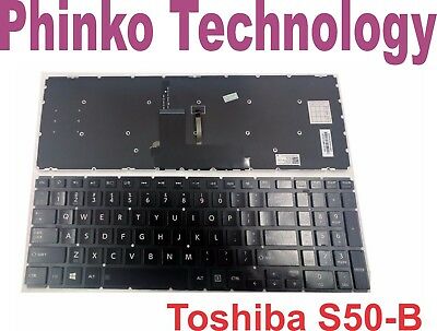 NEW Keyboard For Toshiba Satellite S50-B S50D-B S50T-B S55-B S55T-B Backlit