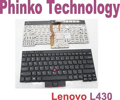 Keyboard IBM Lenovo Thinkpad L430 L530 T530 T530i W530 US Teclado Black