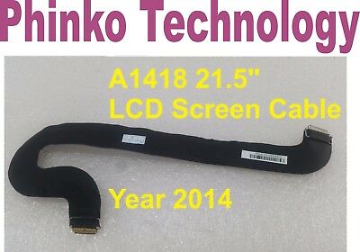 New For 21.5" A1418 Display Lcd Screen Video Cable 2014 year